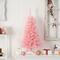 3ft. Pre-Lit Pink Artificial Christmas Tree, Warm White LED Lights